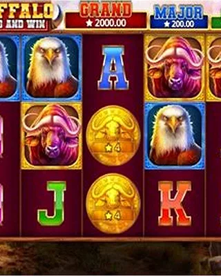 Buffalo slot at Crowngold Casino